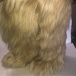 Open Country Goat Fur Apres Ski Boots Yeti Alpha All Sole Italy 36 Woman’s